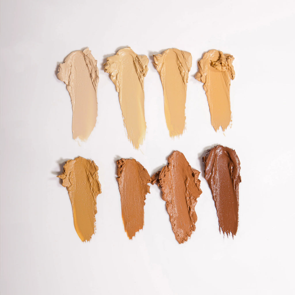 Silk Cream Foundation | Base en Crema de Cobertura Total + Fórmula Hidratante