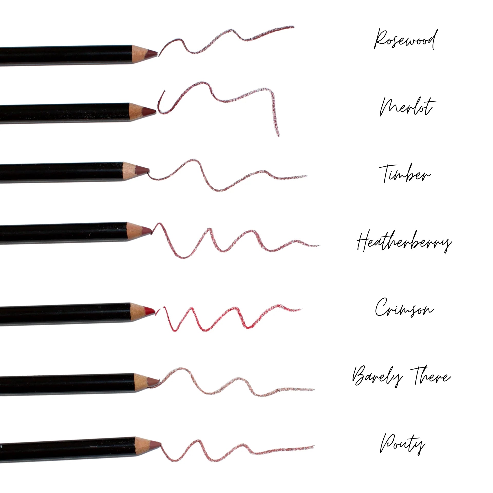 Lip Pencil | Delineador de labios altamente pigmentado + lápiz de madera