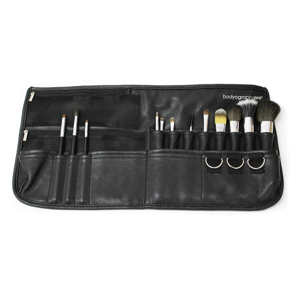 Empty Brush Belt | Cinturón Vacío para Brochas de Maquillista Profesional y Uso en Estación de Trabajo