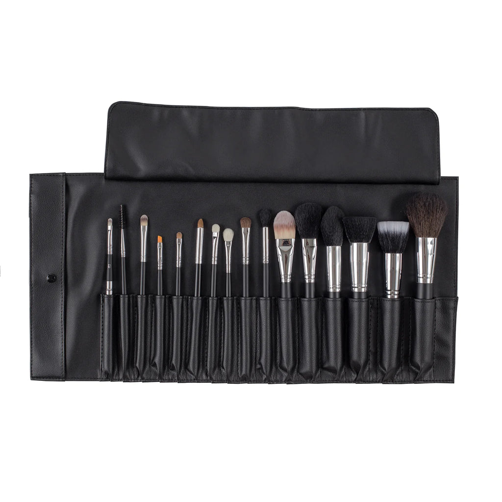 Empty Brush Roll | Estuche Enrollable Vacío para Brochas Profesionales y Viaje