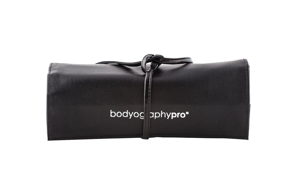 15 Piece Brush Roll | Set Profesional de 15 Brochas con Estuche Enrollable para Viaje