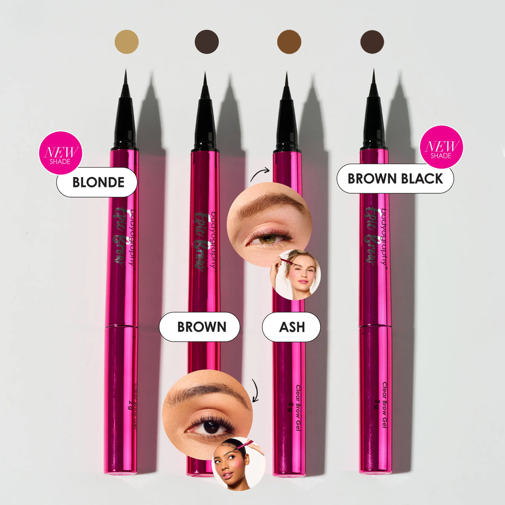 Epic Brow | Lápiz para Cejas + Gel Fijador Transparente