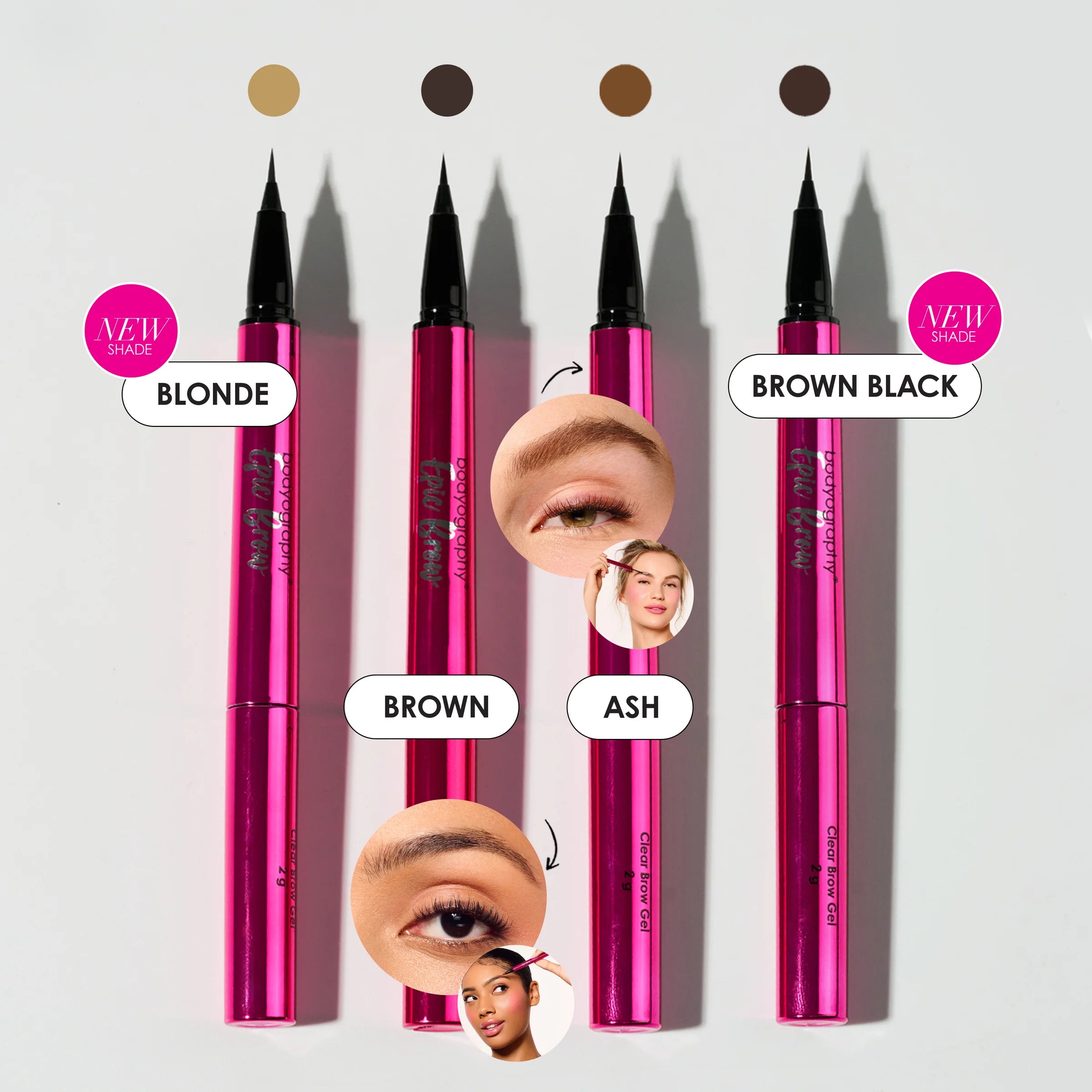 Epic Brow | Lápiz para Cejas + Gel Fijador Transparente