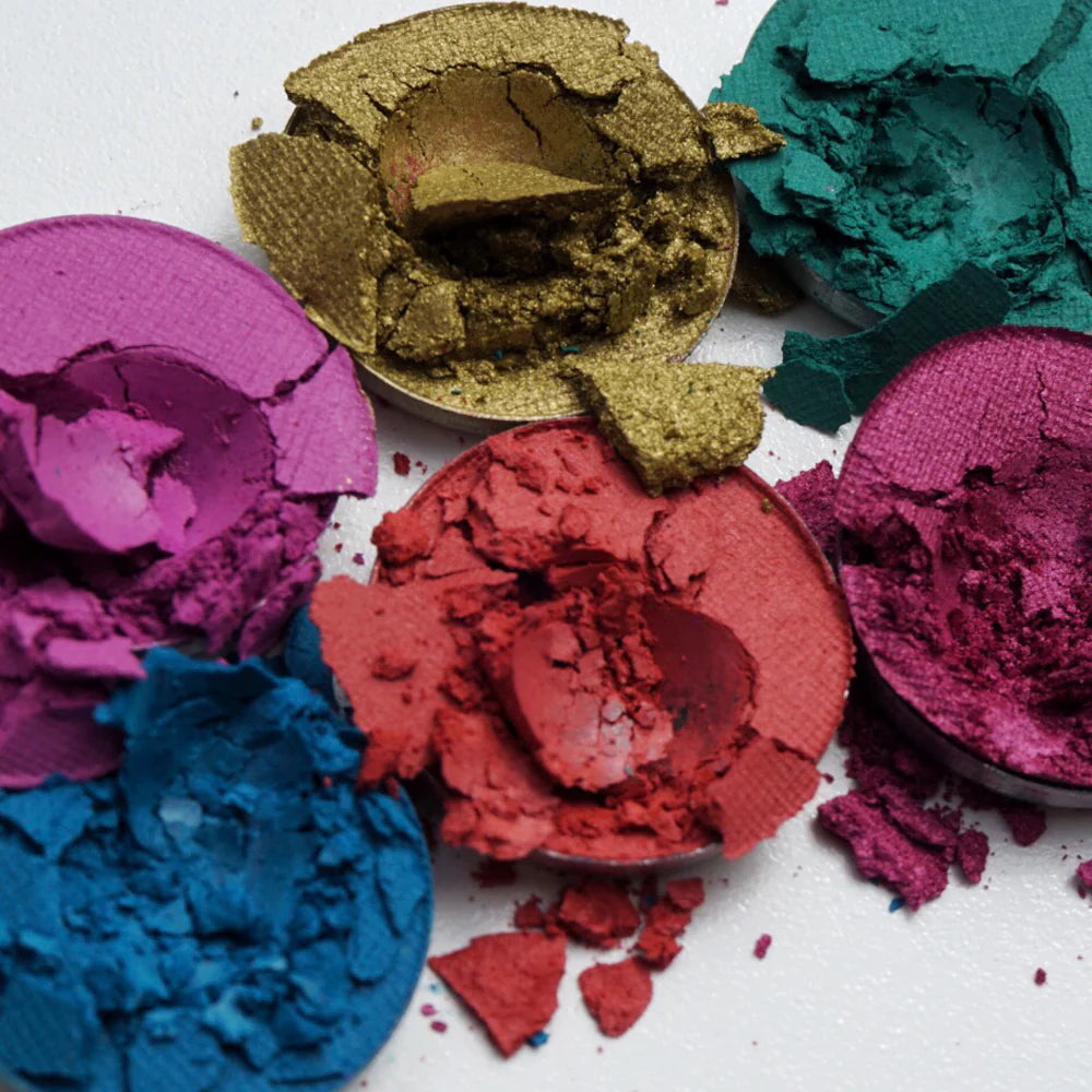 Vivid Bright Palette | Paleta de Colores Vibrantes sin Talco con Pigmentación Profesional