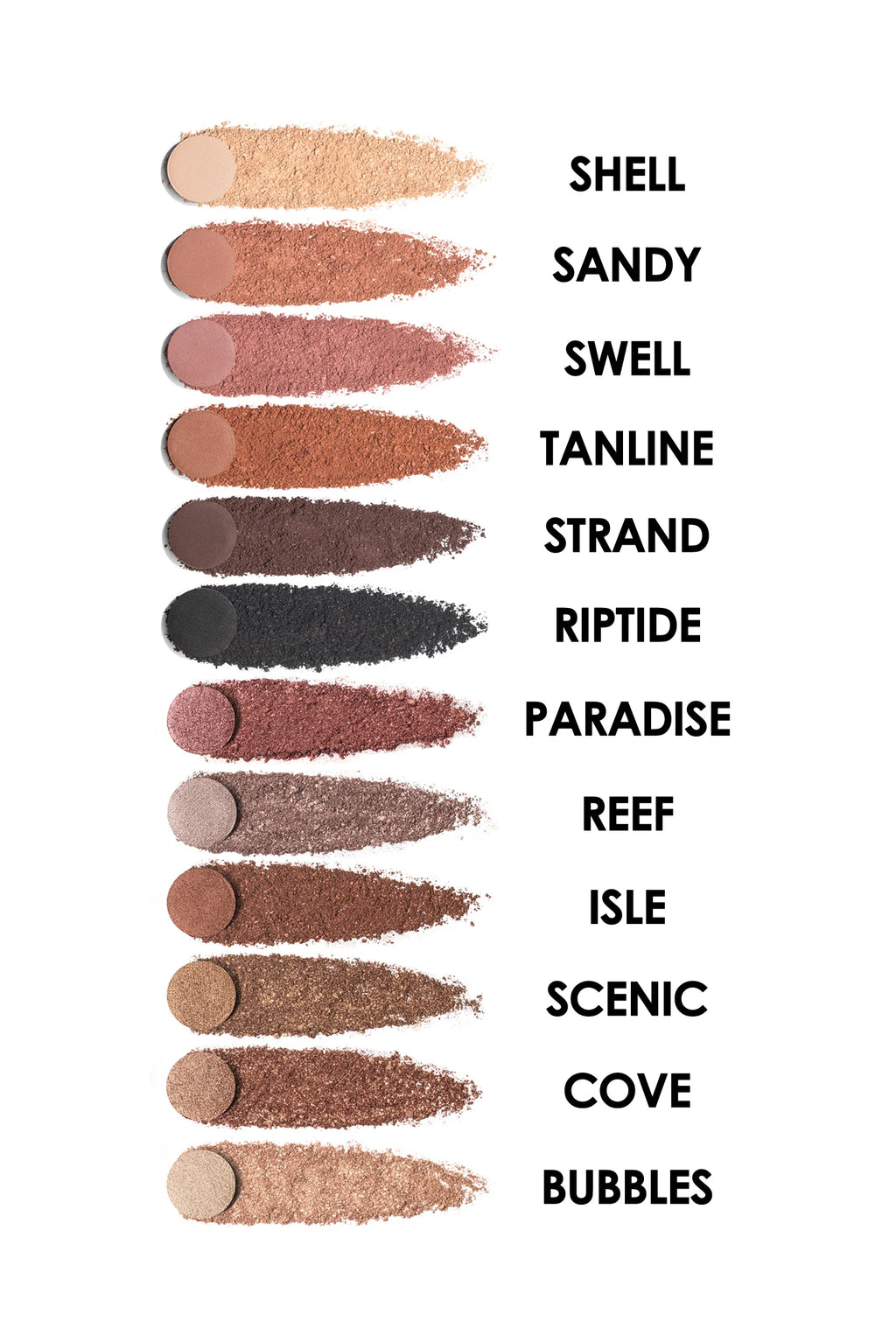 Forever Summer Palette | Paleta de Tonos Cálidos Neutros sin Talco