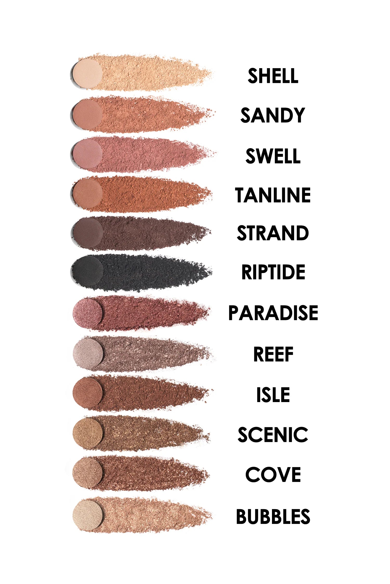 Forever Summer Palette | Paleta de Tonos Cálidos Neutros sin Talco