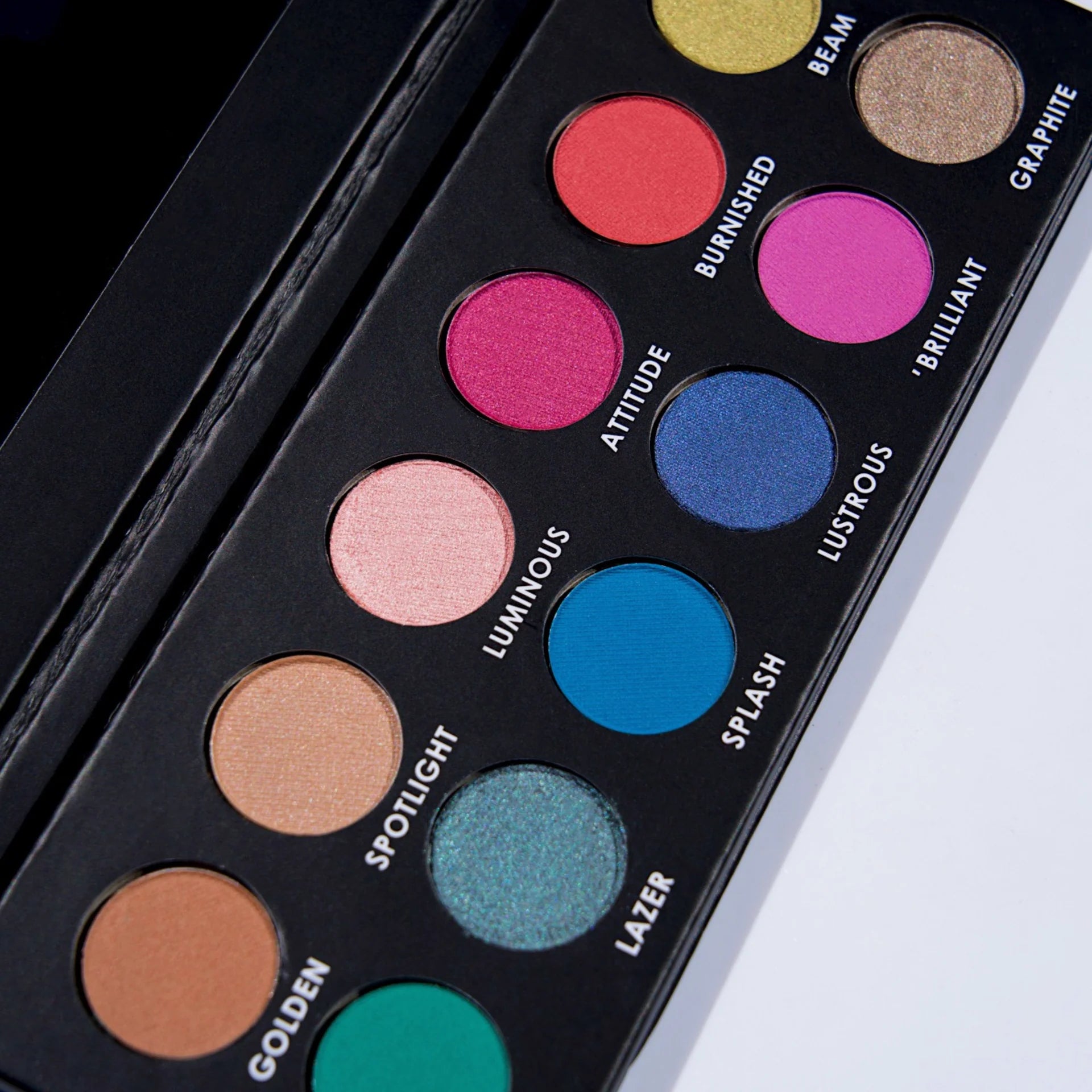 Vivid Bright Palette | Paleta de Colores Vibrantes sin Talco con Pigmentación Profesional