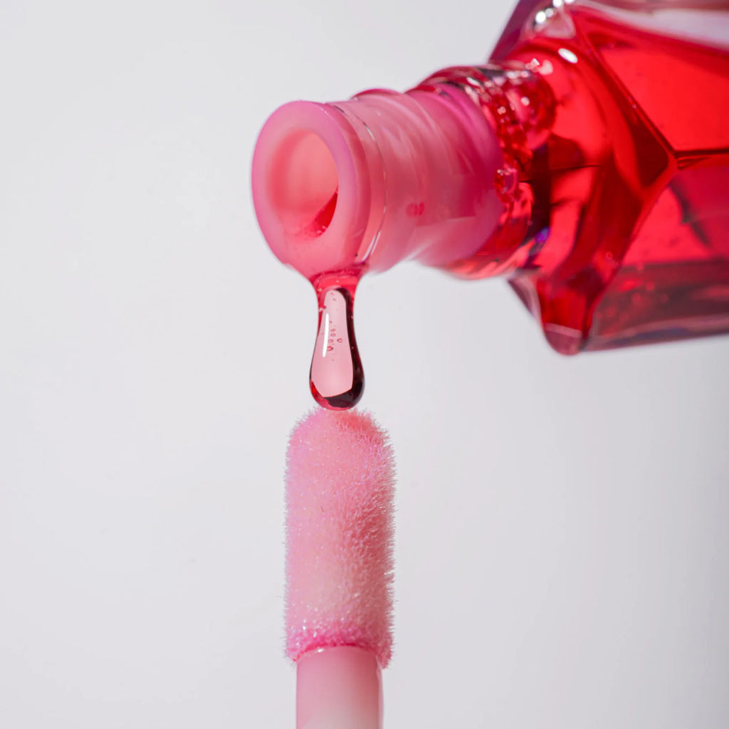 Glossy Lip Oil | Brillo Acolchado sin Sensación Pegajosa con Aceite de Jojoba