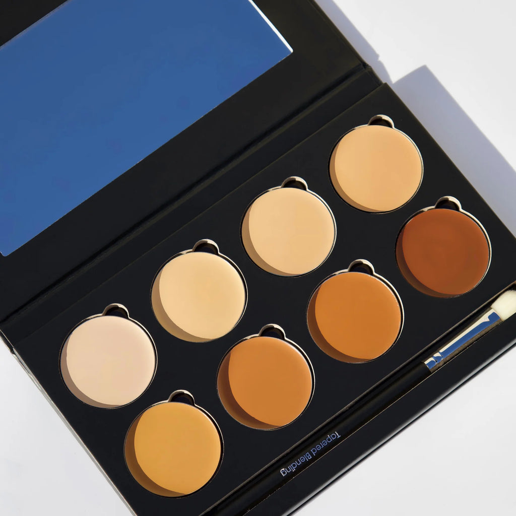 Silk Cream Foundation Palette | Paleta de Bases en Crema de Cobertura Total y Modulable